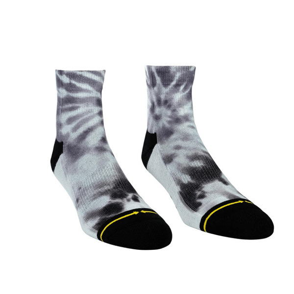 MERGE4 Grey Tie Dye Quarter Crew MERGE4 Grey Tie Dye Quarter Crew