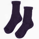 OROBLU All Colors Cotton Bootie Socks Purple