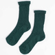 OROBLU All Colors Cotton Bootie Socks Green
