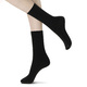 OROBLU All Colors Cotton Bootie Socks Black