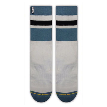 MERGE4 Haven Knit Classic Crew Sock White