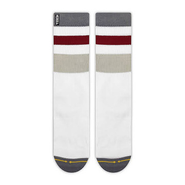 MERGE4 Haven 3 Pack Knit Classic Crew Sock Maroon/Green/Blue 