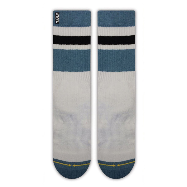 MERGE4 Haven Knit Classic Crew Sock White MERGE4 Haven Knit Classic Crew Sock White